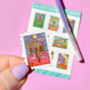 Stamp Collection 5 Sticker Sheet