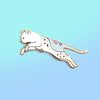 White Cat jumping Magical Animals of Spells and Wizardry