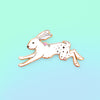 Magical Rabbit Hare Animal of Spells and Wizardry Enamel Pin