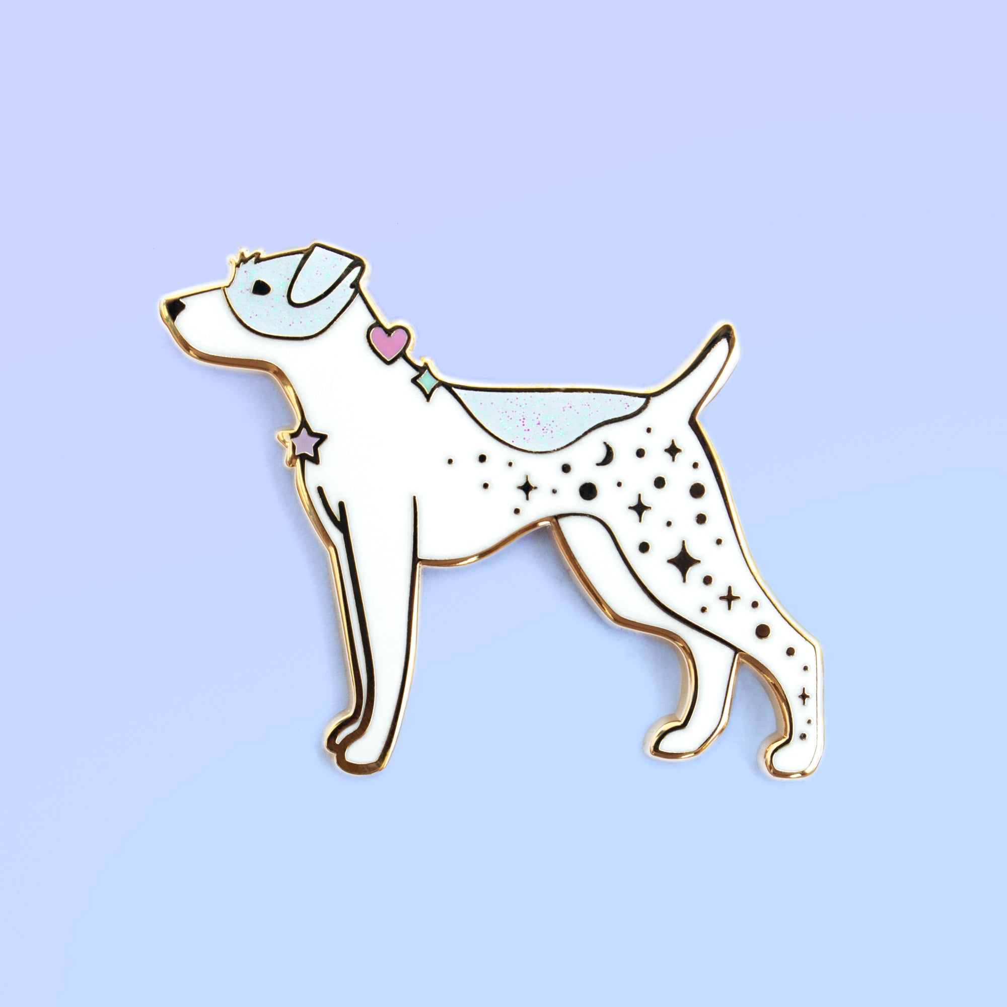 Magical Guardian Animals of Spells and Wizardry Enamel Pin Russell Terrier